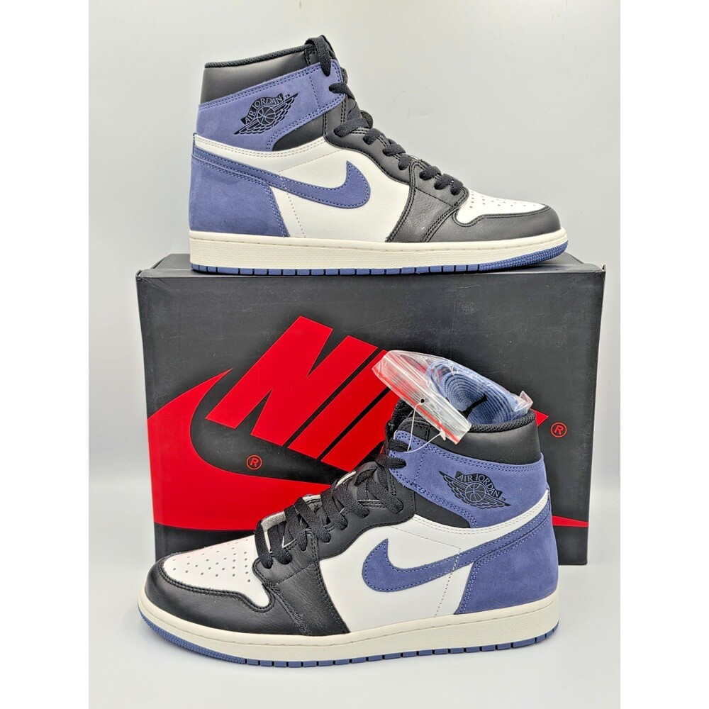 Nike Air Jordan 1 High OG Blue Moon Best Hand Mens 10.5 555088 115 Nib